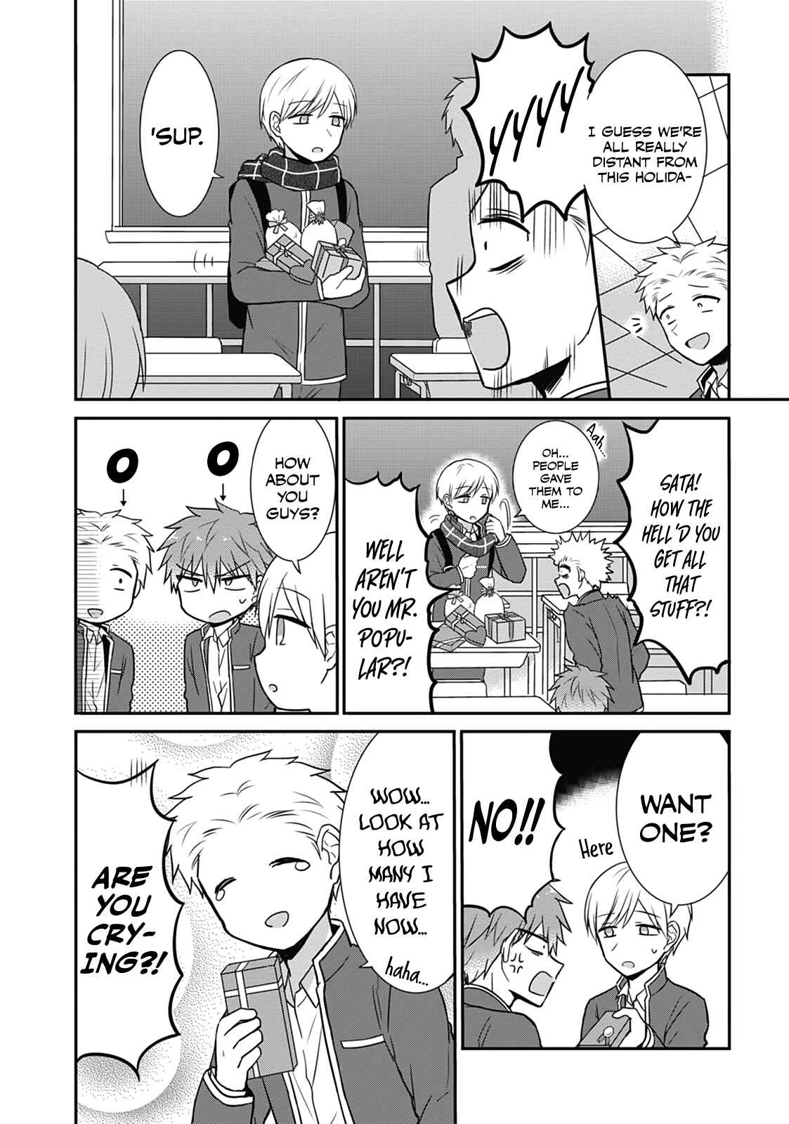 Page 2 Chapter 19 Kao ni Denai Kashiwada-san to Kao ni Deru Oota-kun