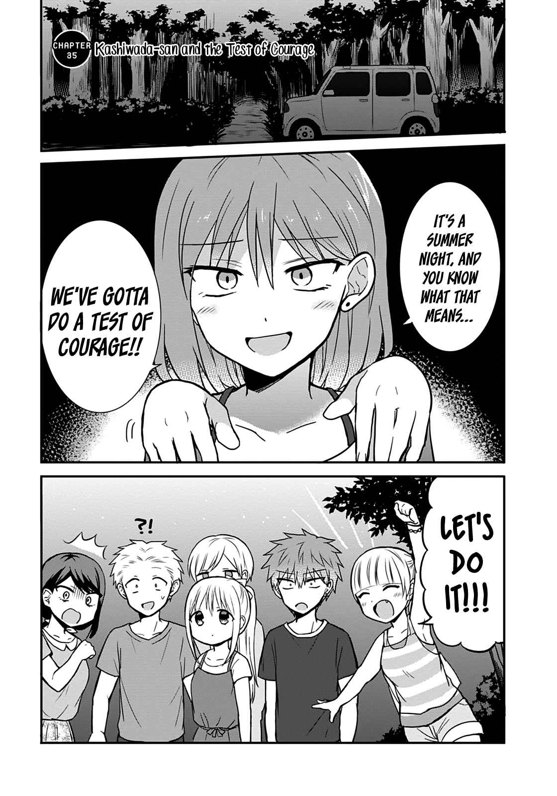 Page 2 Chapter 35 Kao ni Denai Kashiwada-san to Kao ni Deru Oota-kun