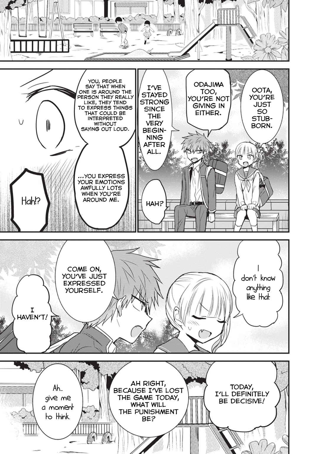 Page 9 Chapter 89 Kao ni Denai Kashiwada-san to Kao ni Deru Oota-kun