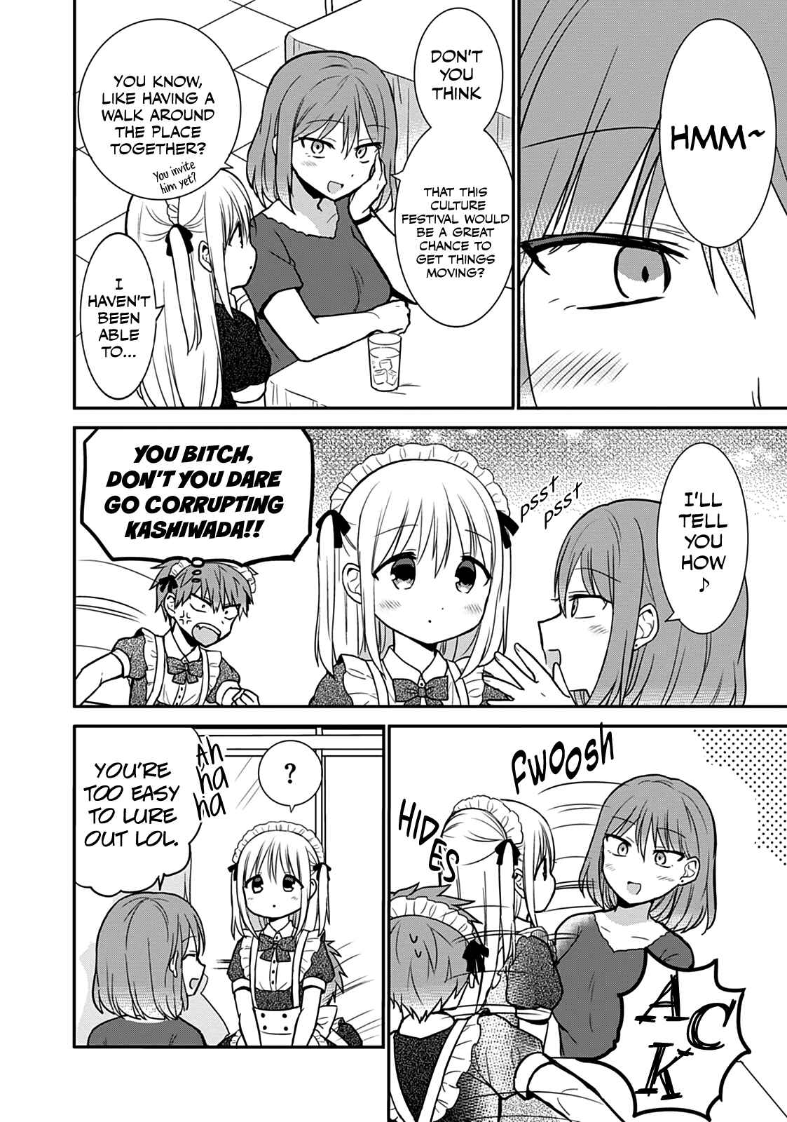 Page 9 Chapter 43 Kao ni Denai Kashiwada-san to Kao ni Deru Oota-kun