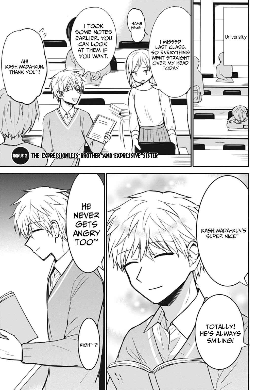 Page 10 Chapter 79 Kao ni Denai Kashiwada-san to Kao ni Deru Oota-kun