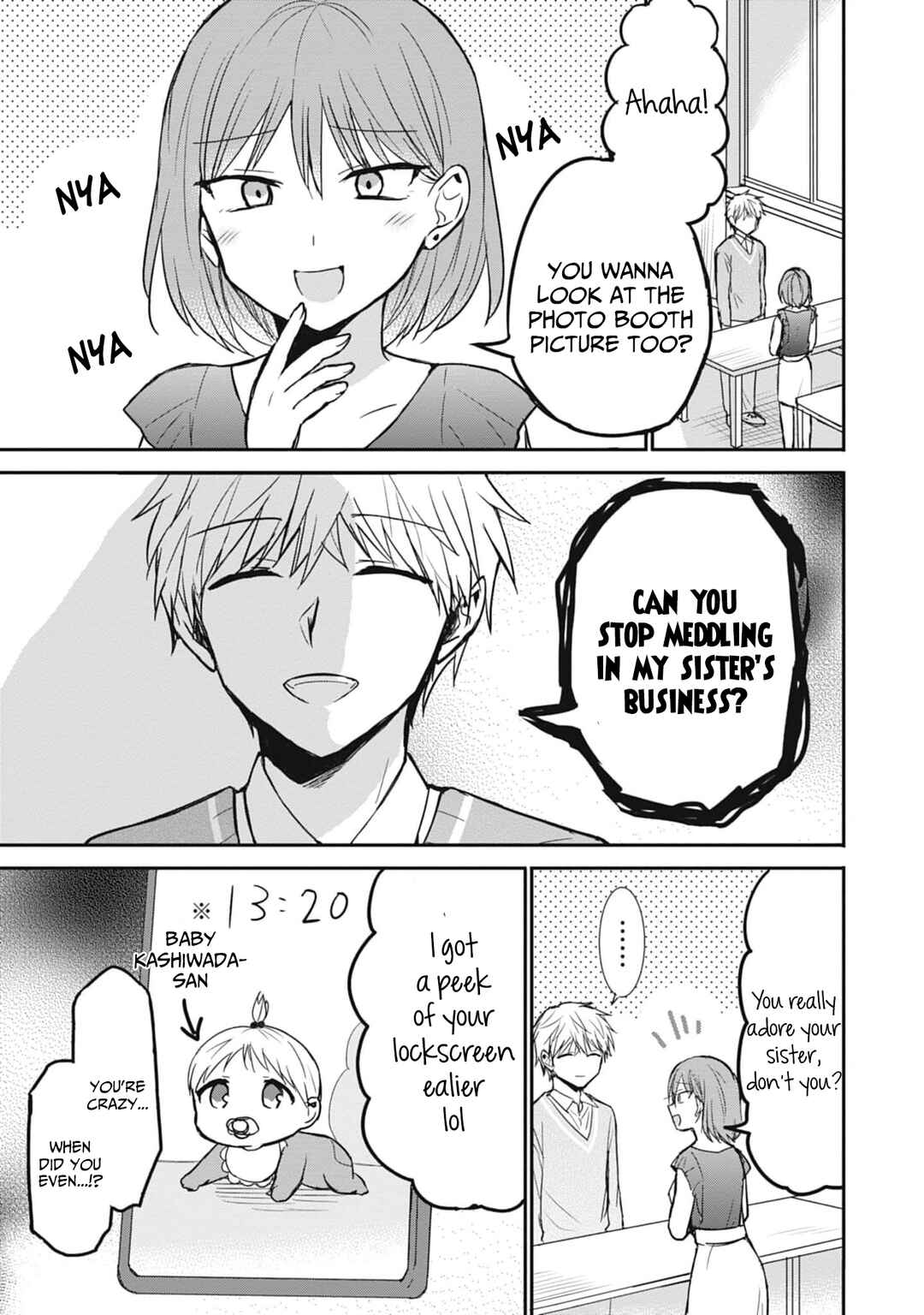 Page 12 Chapter 79 Kao ni Denai Kashiwada-san to Kao ni Deru Oota-kun