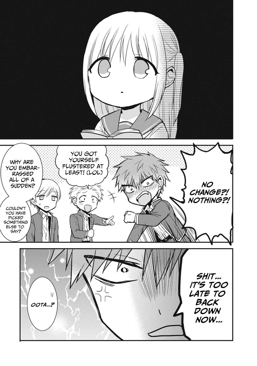 Page 4 Chapter 79 Kao ni Denai Kashiwada-san to Kao ni Deru Oota-kun