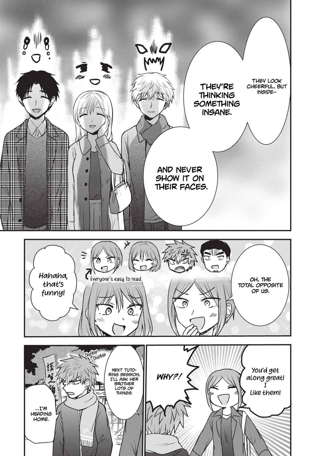 Page 6 Chapter 114 Kao ni Denai Kashiwada-san to Kao ni Deru Oota-kun