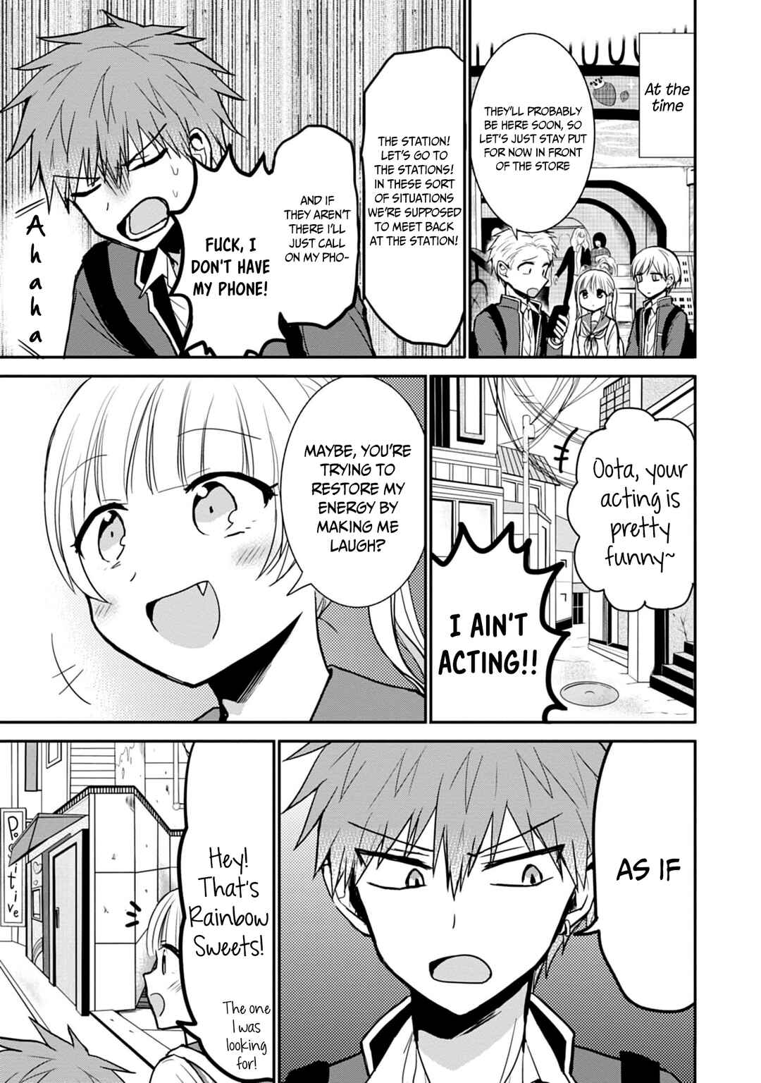 Page 4 Chapter 72 Kao ni Denai Kashiwada-san to Kao ni Deru Oota-kun
