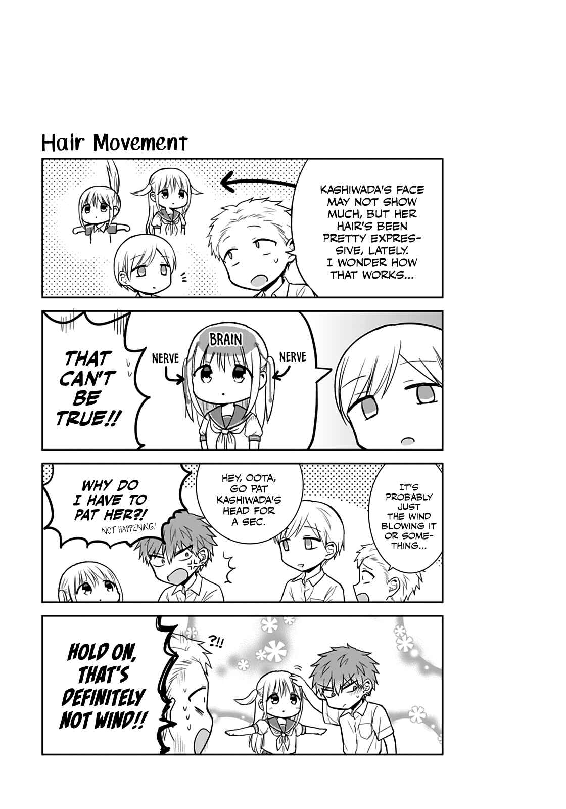 Page 10 Chapter 47 Kao ni Denai Kashiwada-san to Kao ni Deru Oota-kun