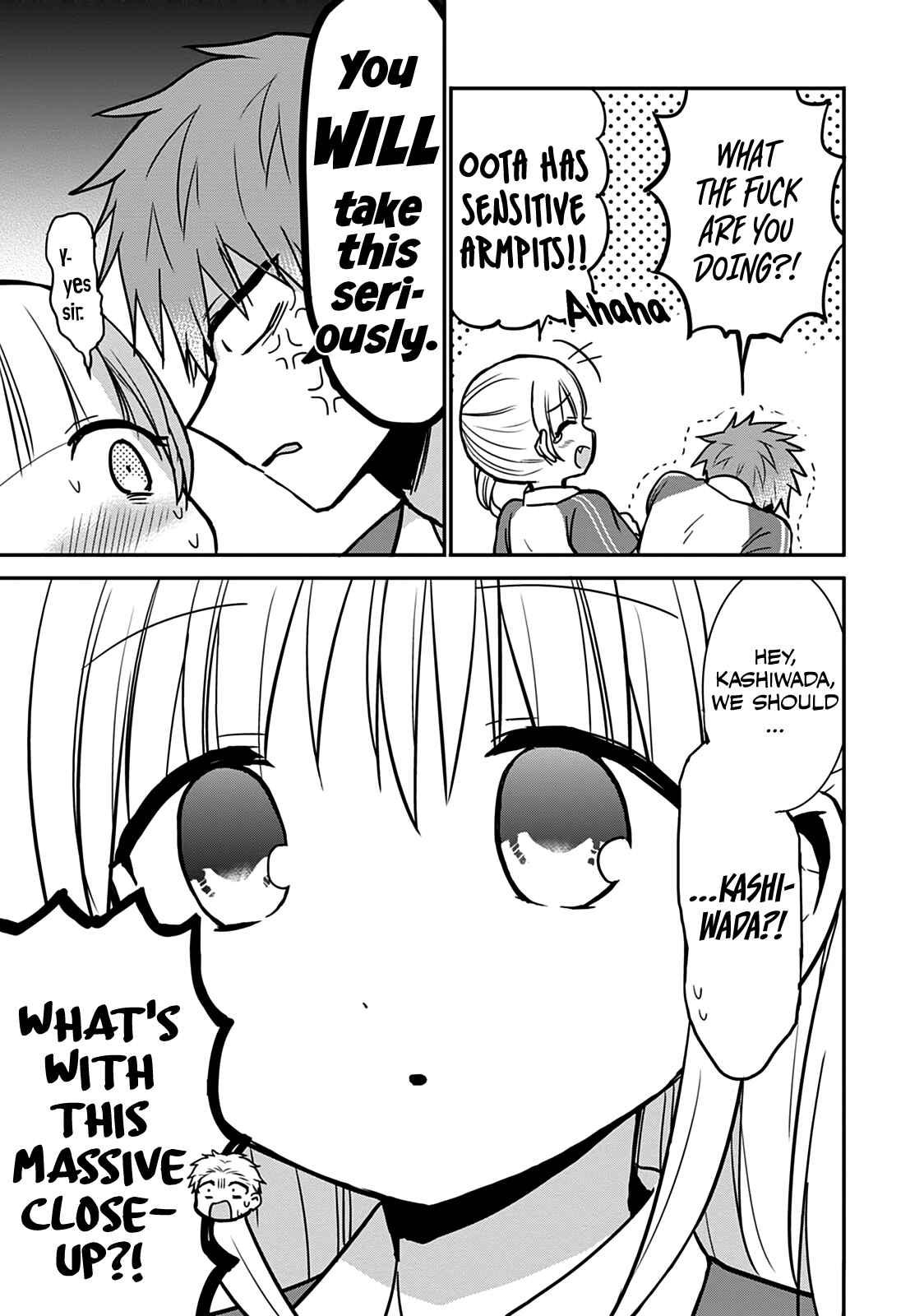 Page 7 Chapter 56 Kao ni Denai Kashiwada-san to Kao ni Deru Oota-kun