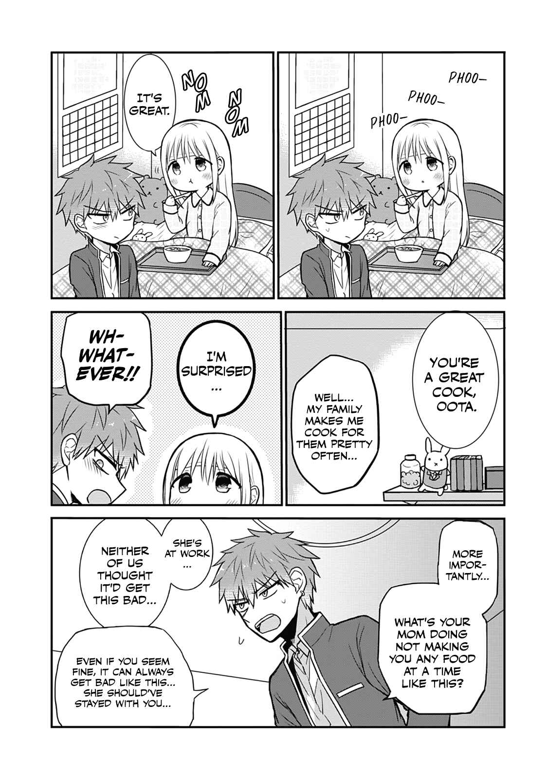Page 8 Chapter 27 Kao ni Denai Kashiwada-san to Kao ni Deru Oota-kun