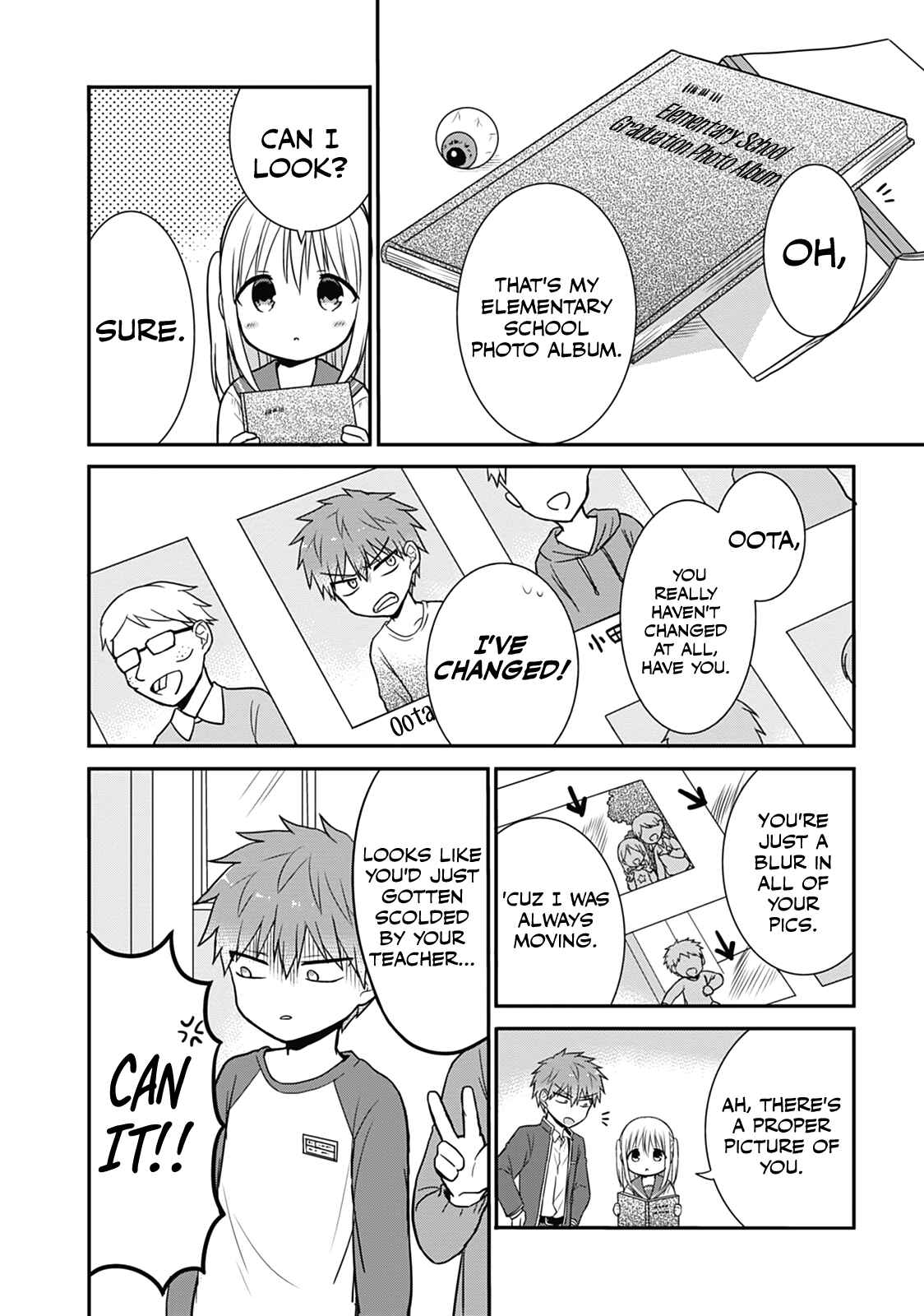 Page 4 Chapter 22 Kao ni Denai Kashiwada-san to Kao ni Deru Oota-kun