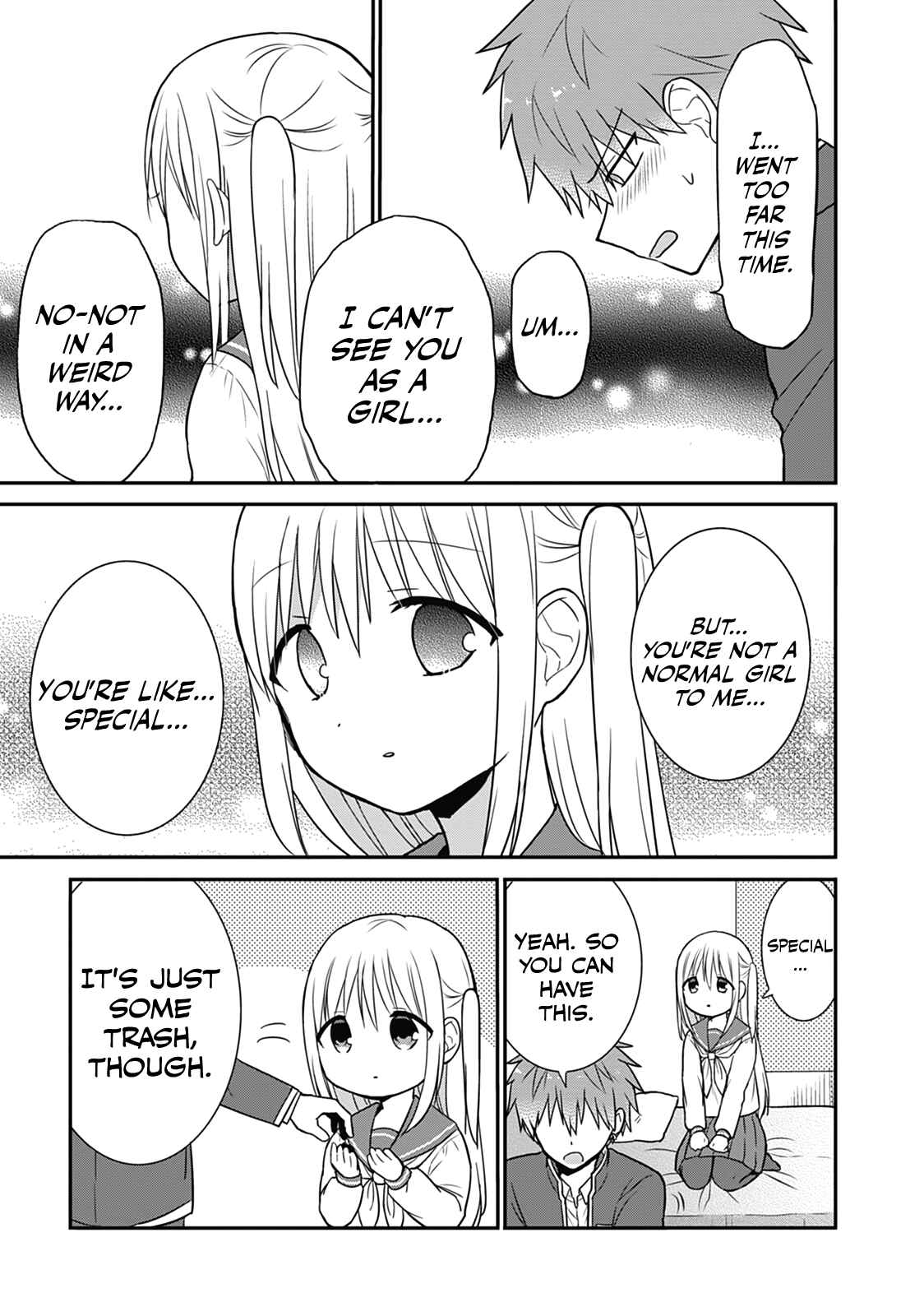 Page 9 Chapter 22 Kao ni Denai Kashiwada-san to Kao ni Deru Oota-kun