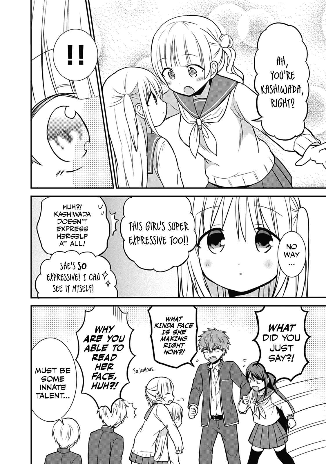 Page 10 Chapter 23 Kao ni Denai Kashiwada-san to Kao ni Deru Oota-kun