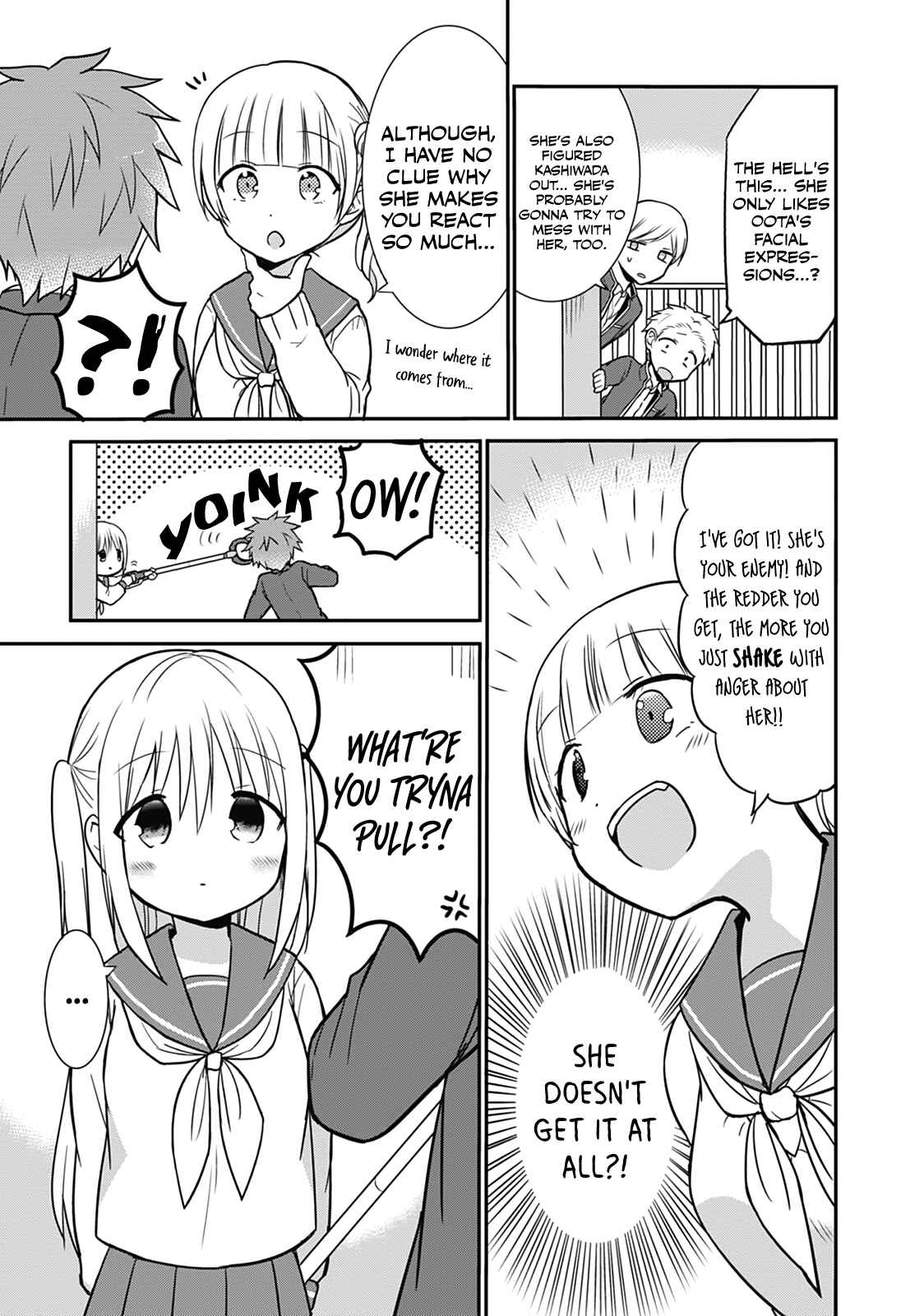 Page 9 Chapter 23 Kao ni Denai Kashiwada-san to Kao ni Deru Oota-kun