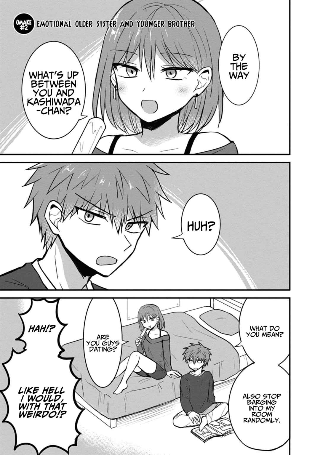 Page 14 Chapter 75.5 Kao ni Denai Kashiwada-san to Kao ni Deru Oota-kun
