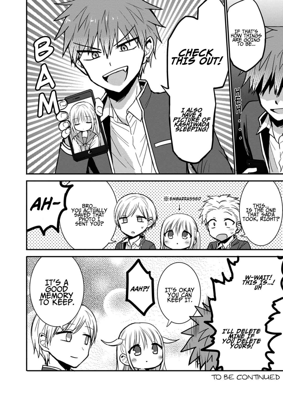 Page 9 Chapter 75.5 Kao ni Denai Kashiwada-san to Kao ni Deru Oota-kun