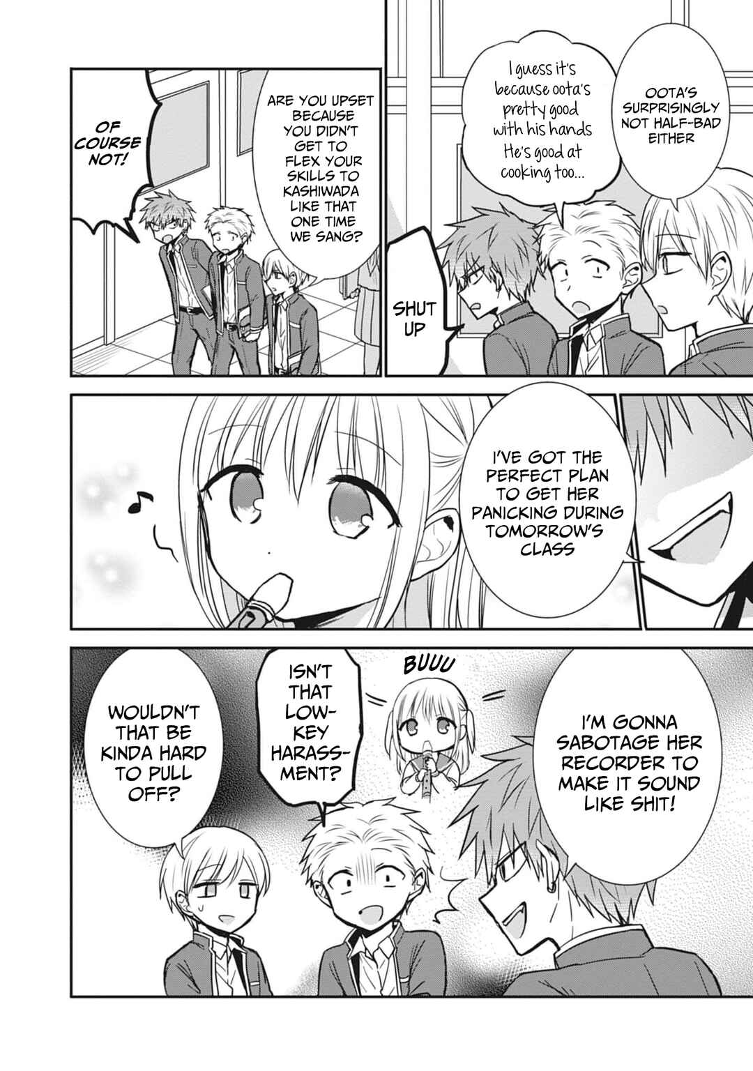 Page 2 Chapter 77 Kao ni Denai Kashiwada-san to Kao ni Deru Oota-kun
