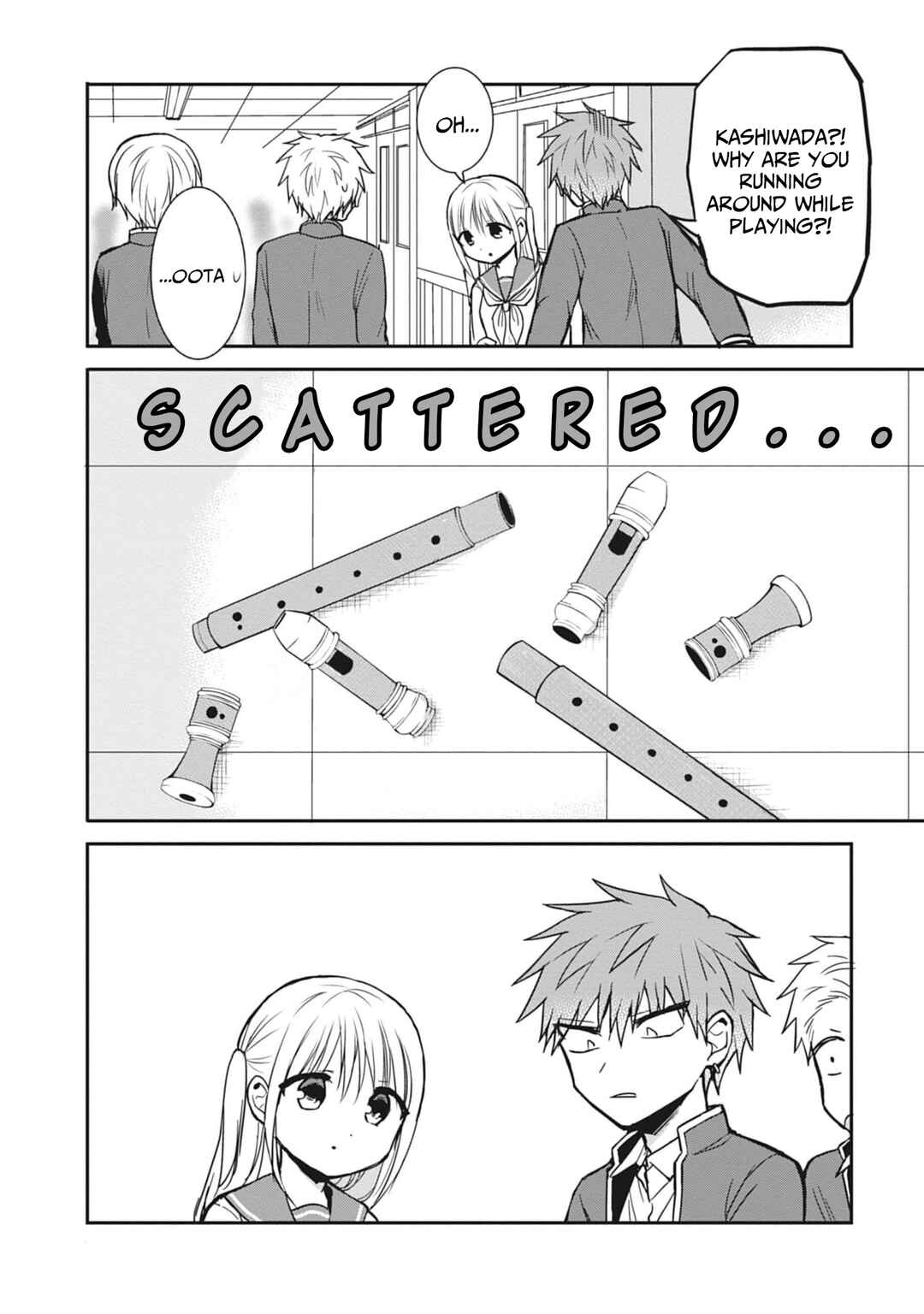 Page 4 Chapter 77 Kao ni Denai Kashiwada-san to Kao ni Deru Oota-kun