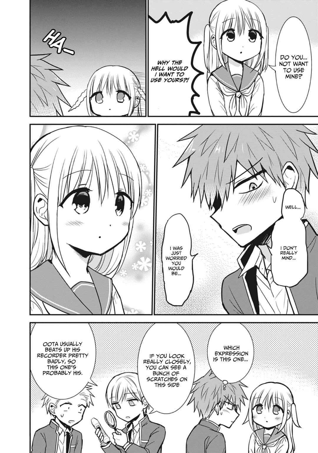 Page 8 Chapter 77 Kao ni Denai Kashiwada-san to Kao ni Deru Oota-kun