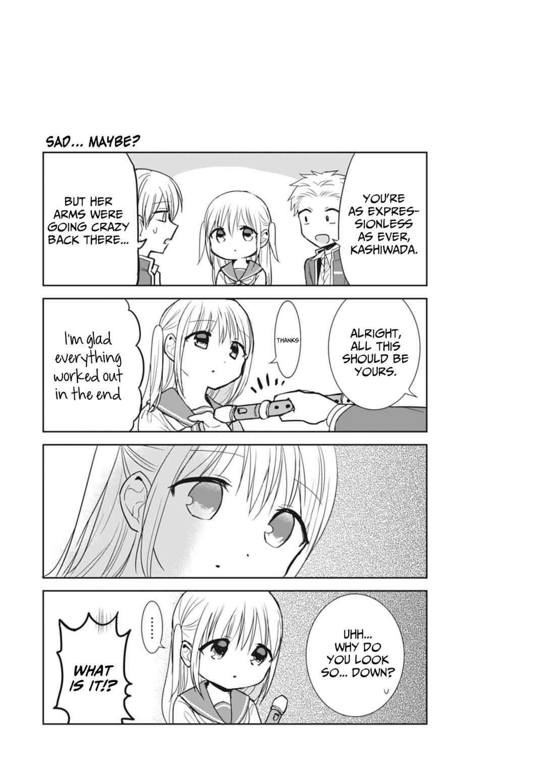Page 9 Chapter 77 Kao ni Denai Kashiwada-san to Kao ni Deru Oota-kun