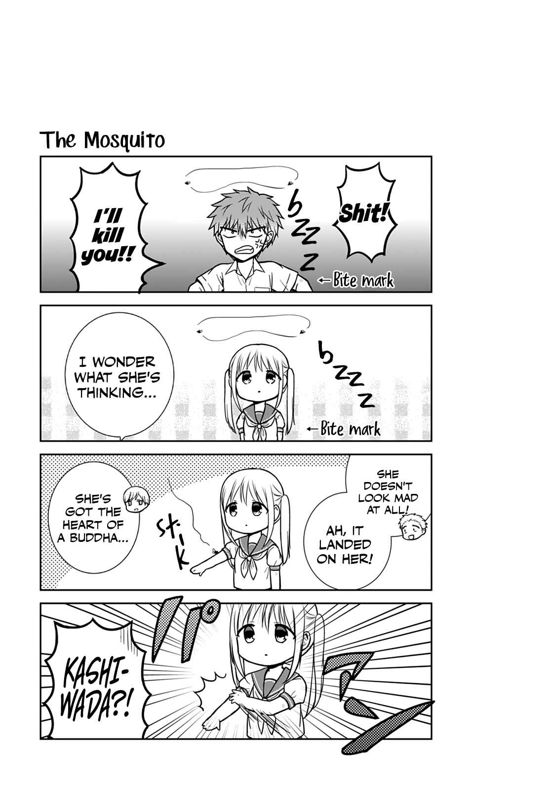 Page 10 Chapter 36 Kao ni Denai Kashiwada-san to Kao ni Deru Oota-kun