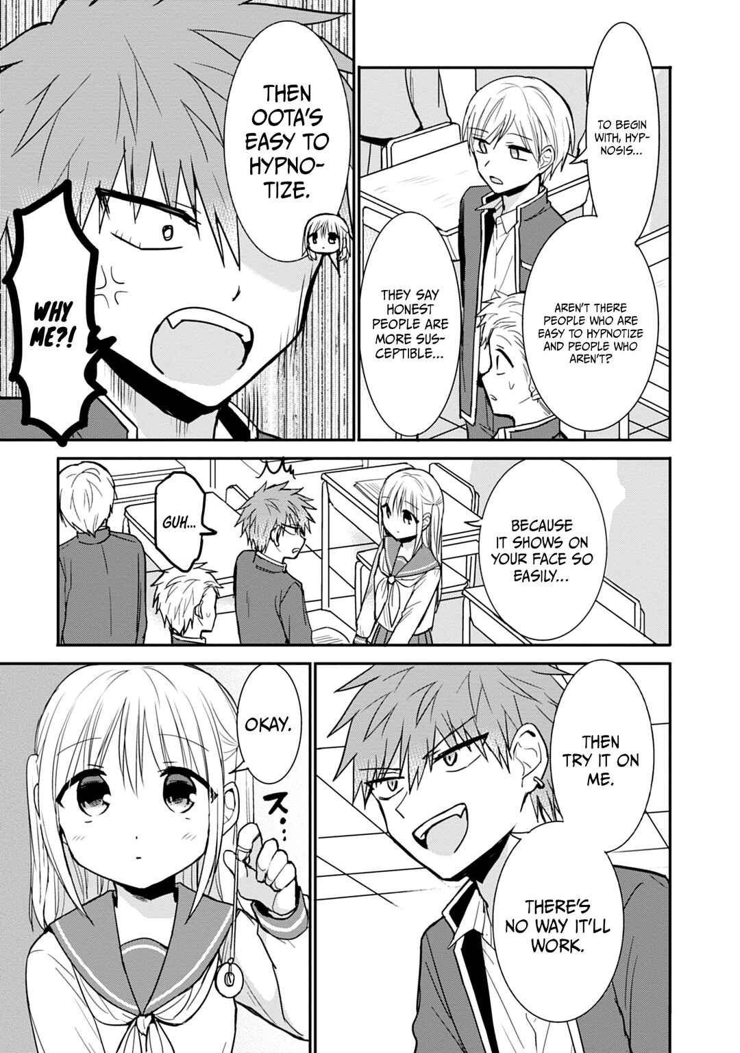 Page 4 Chapter 96 Kao ni Denai Kashiwada-san to Kao ni Deru Oota-kun