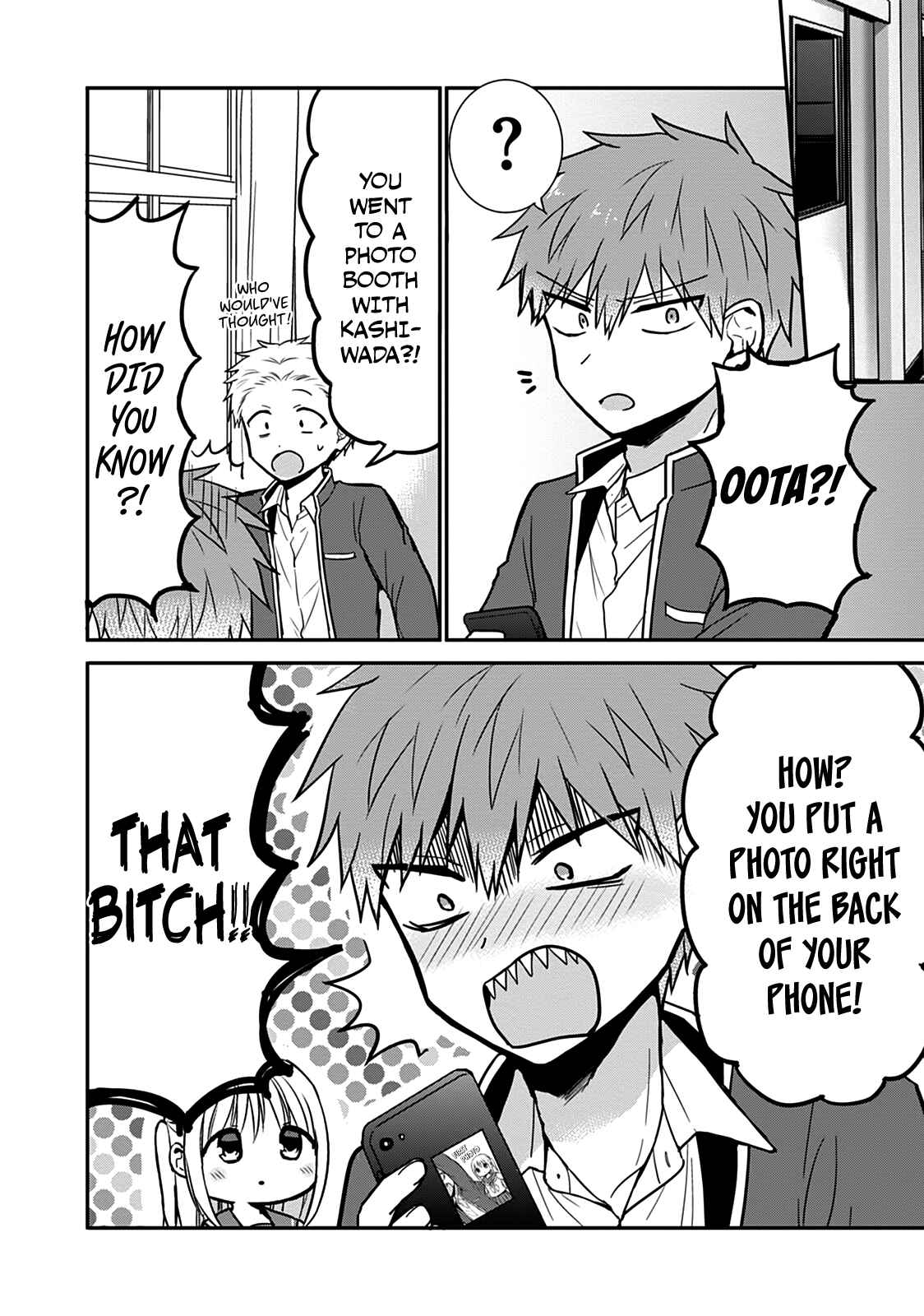 Page 10 Chapter 54 Kao ni Denai Kashiwada-san to Kao ni Deru Oota-kun