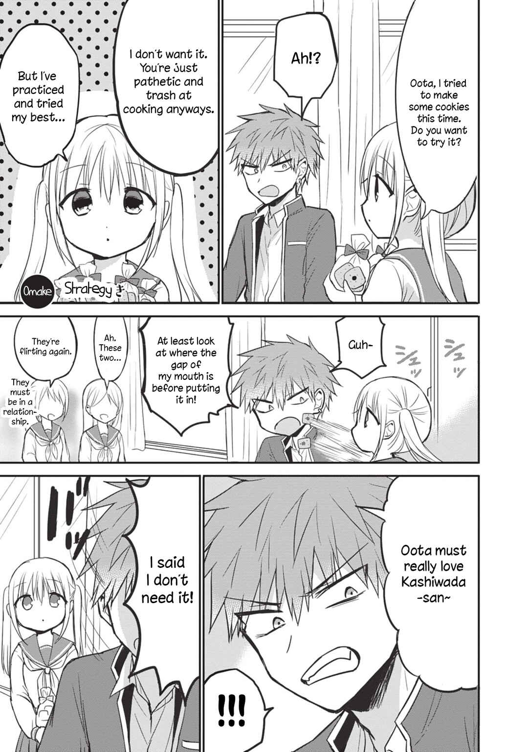 Page 9 Chapter 87.5 Kao ni Denai Kashiwada-san to Kao ni Deru Oota-kun