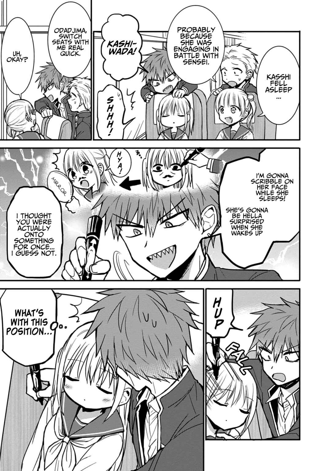 Page 8 Chapter 75 Kao ni Denai Kashiwada-san to Kao ni Deru Oota-kun