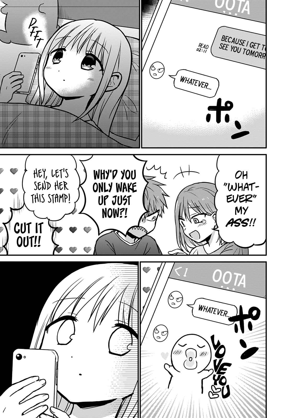 Page 7 Chapter 37.5 Kao ni Denai Kashiwada-san to Kao ni Deru Oota-kun