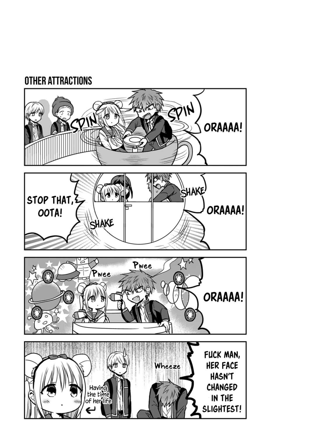 Page 12 Chapter 67 Kao ni Denai Kashiwada-san to Kao ni Deru Oota-kun