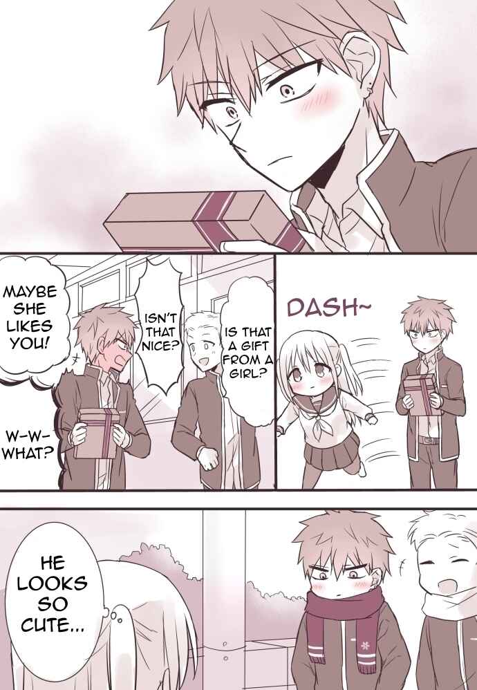 Page 4 Chapter 3.5 Kao ni Denai Kashiwada-san to Kao ni Deru Oota-kun
