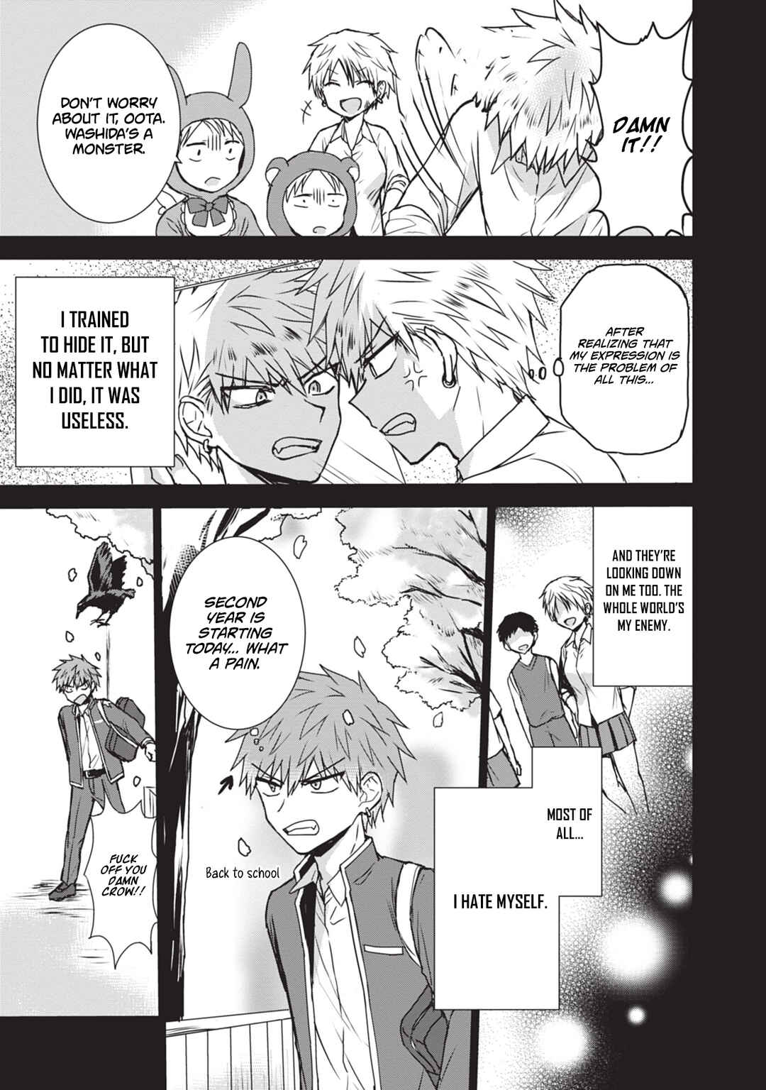 Page 8 Chapter 120 Kao ni Denai Kashiwada-san to Kao ni Deru Oota-kun