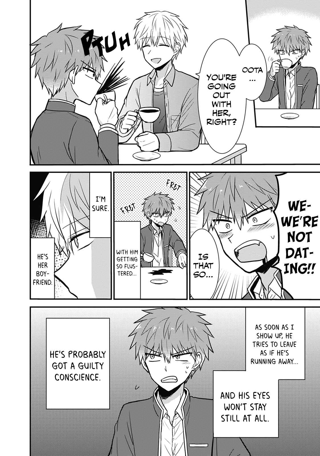 Page 5 Chapter 28 Kao ni Denai Kashiwada-san to Kao ni Deru Oota-kun