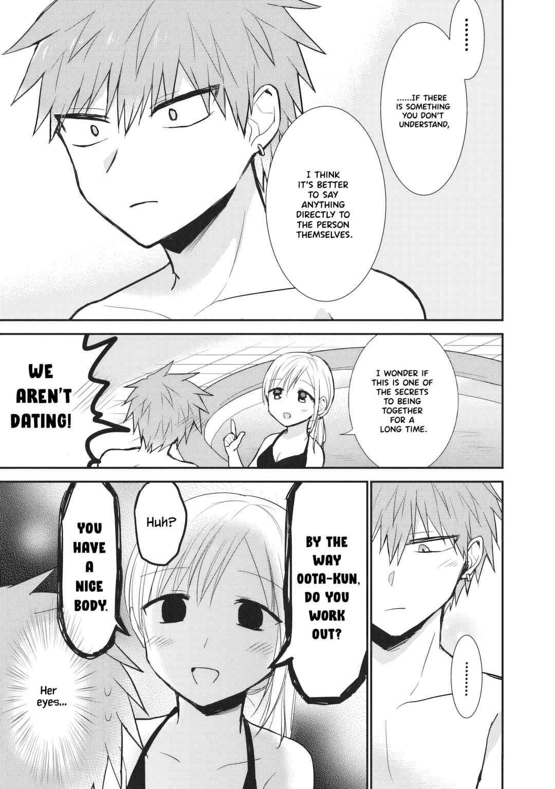 Page 4 Chapter 92 Kao ni Denai Kashiwada-san to Kao ni Deru Oota-kun