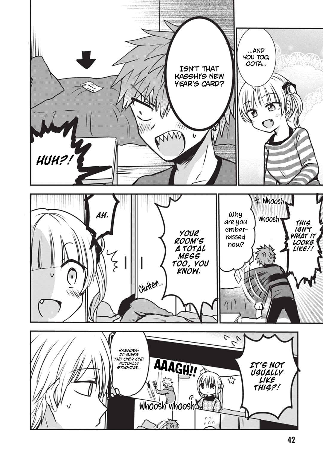 Page 7 Chapter 115 Kao ni Denai Kashiwada-san to Kao ni Deru Oota-kun