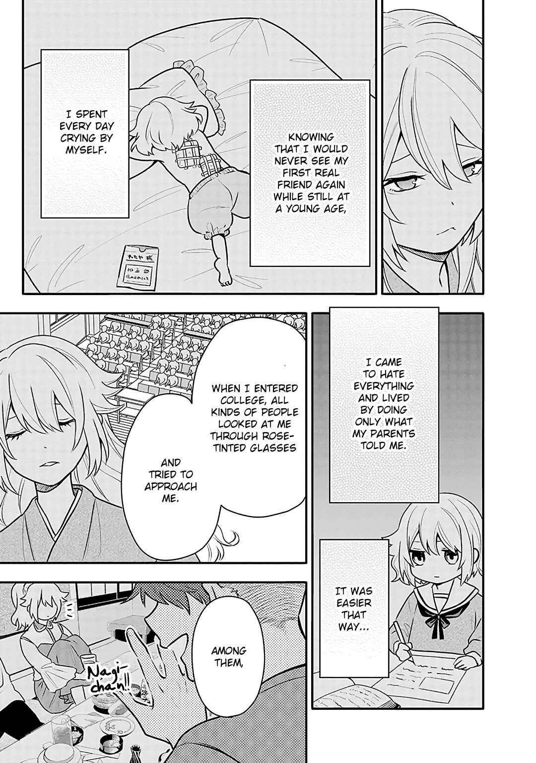 Page 5 Chapter 14 Tsukarekitta Onna ga Shinuhodo Iyasareru Tame ni