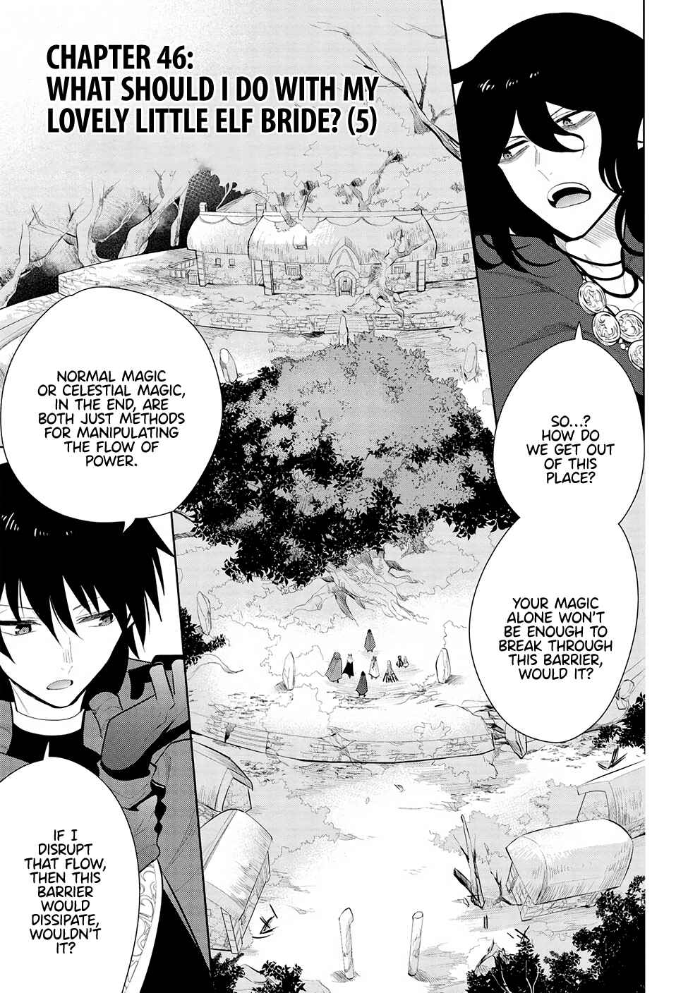 Page 1 Chapter 46 Maou no Ore ga Dorei Elf wo Yome ni Shitanda ga, Dou Medereba Ii?