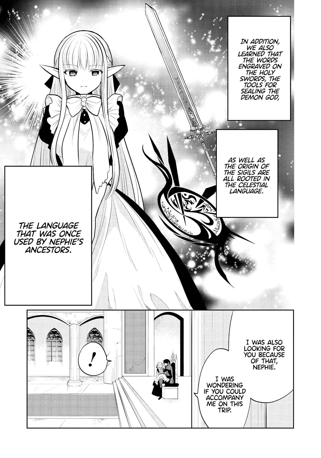 Page 29 Chapter 36 Maou no Ore ga Dorei Elf wo Yome ni Shitanda ga, Dou Medereba Ii?