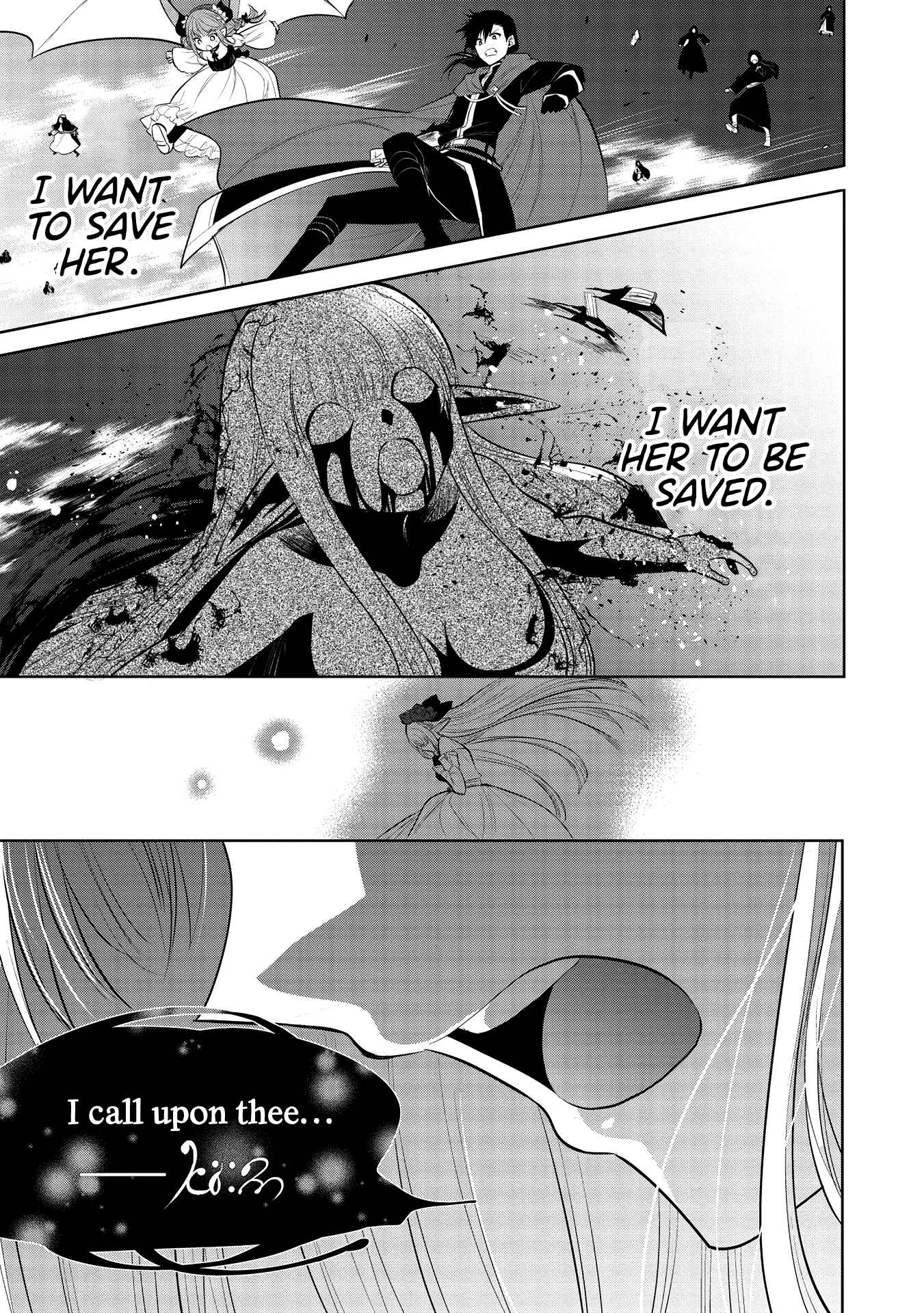 Page 36 Chapter 33 Maou no Ore ga Dorei Elf wo Yome ni Shitanda ga, Dou Medereba Ii?