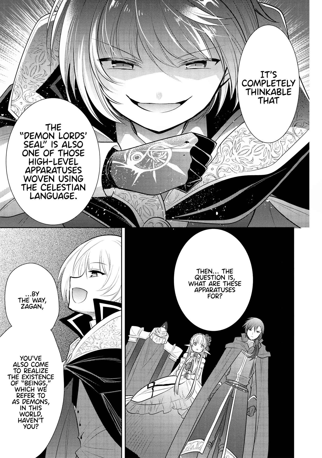 Page 34 Chapter 30 Maou no Ore ga Dorei Elf wo Yome ni Shitanda ga, Dou Medereba Ii?