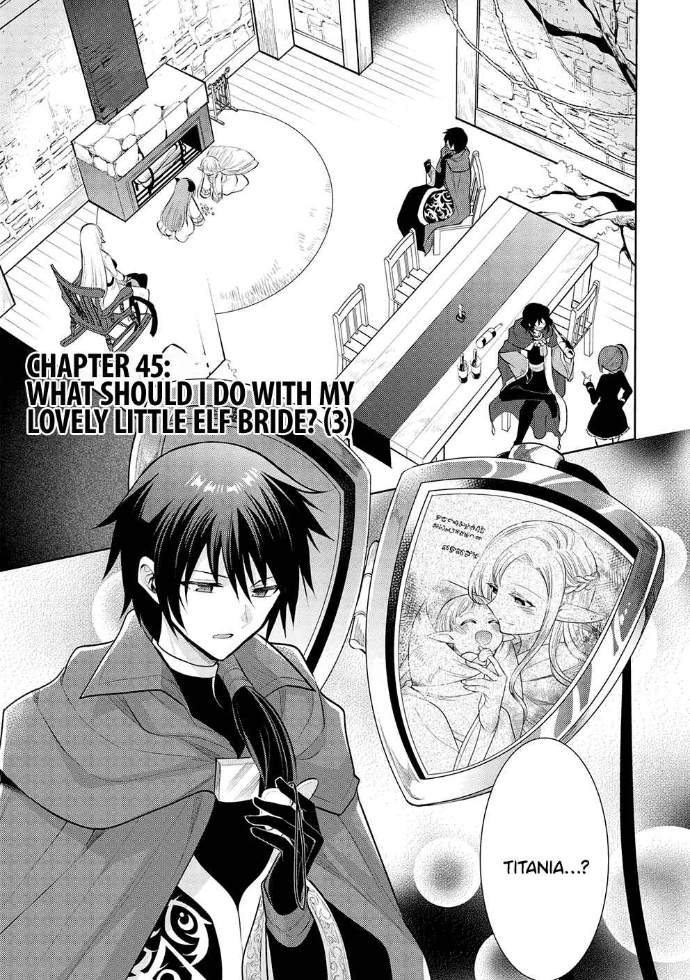 Page 1 Chapter 45 Maou no Ore ga Dorei Elf wo Yome ni Shitanda ga, Dou Medereba Ii?