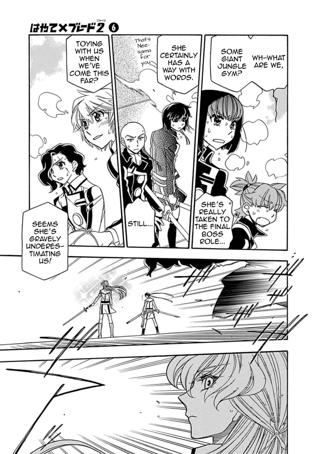 Page 4 Chapter 44 Hayate x Blade 2