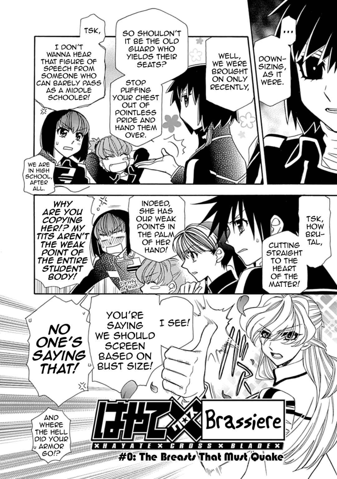 Page 8 Chapter 0 Hayate x Blade 2