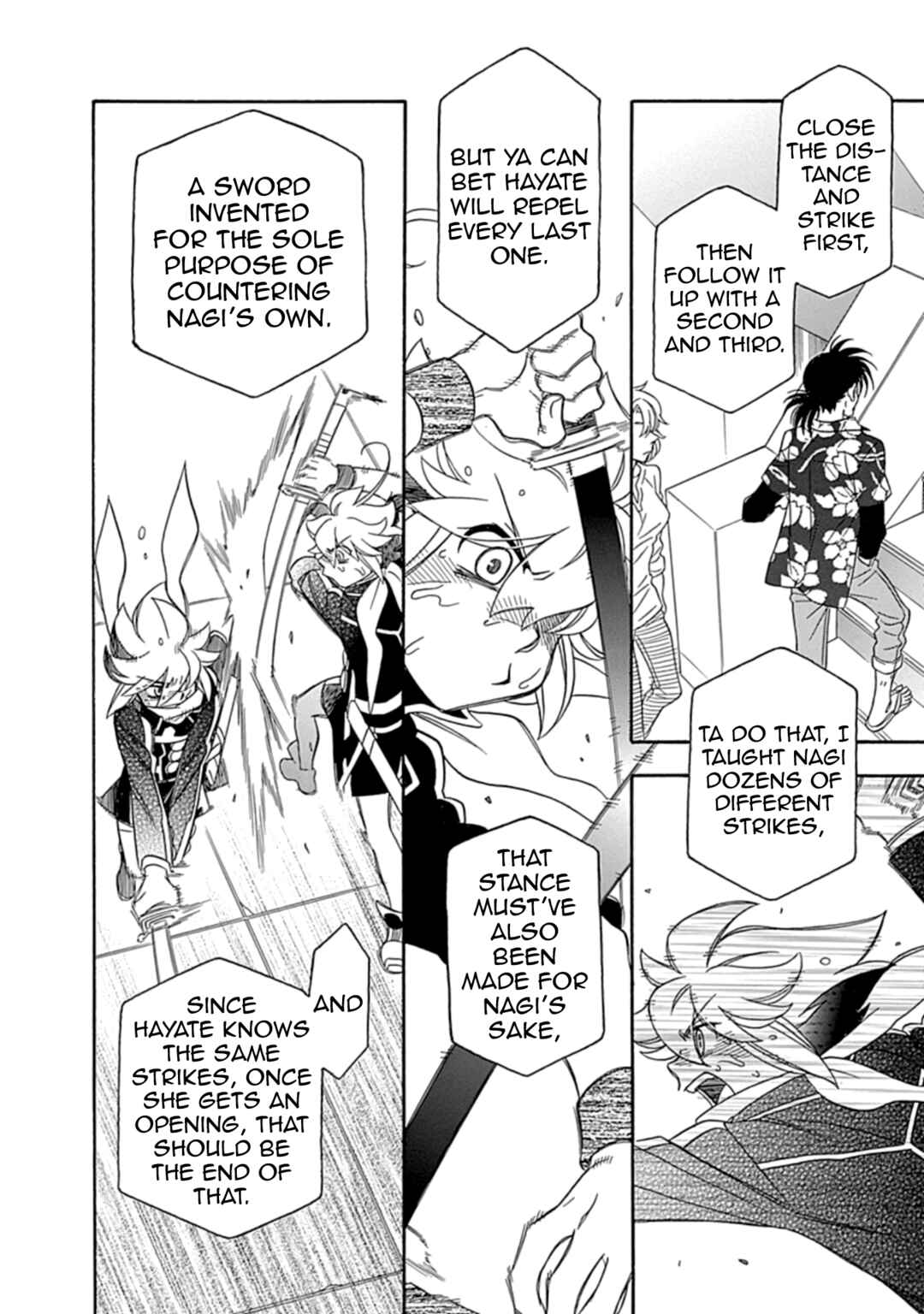 Page 4 Chapter 42 Hayate x Blade 2