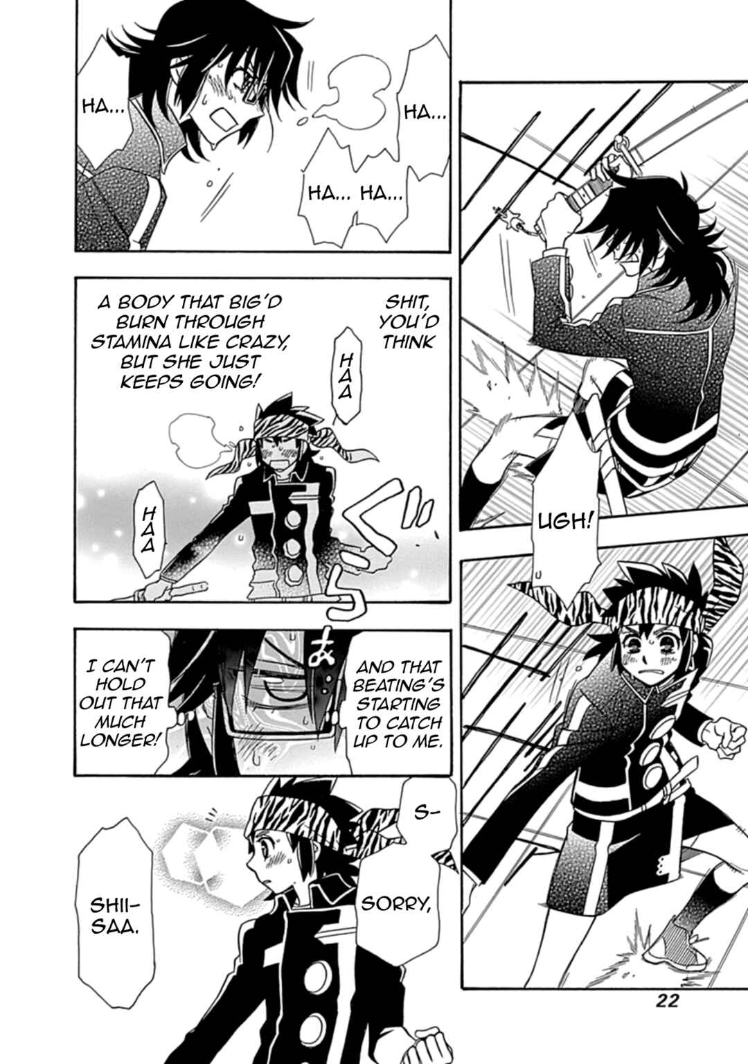 Page 22 Chapter 39 Hayate x Blade 2