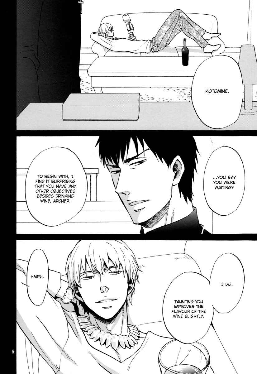 Page 6 Chapter Unknown_c6b1 Fate/Zero - The Parasitic Priest Bites the Hand of the Lion that Feeds Him (Doujinshi)