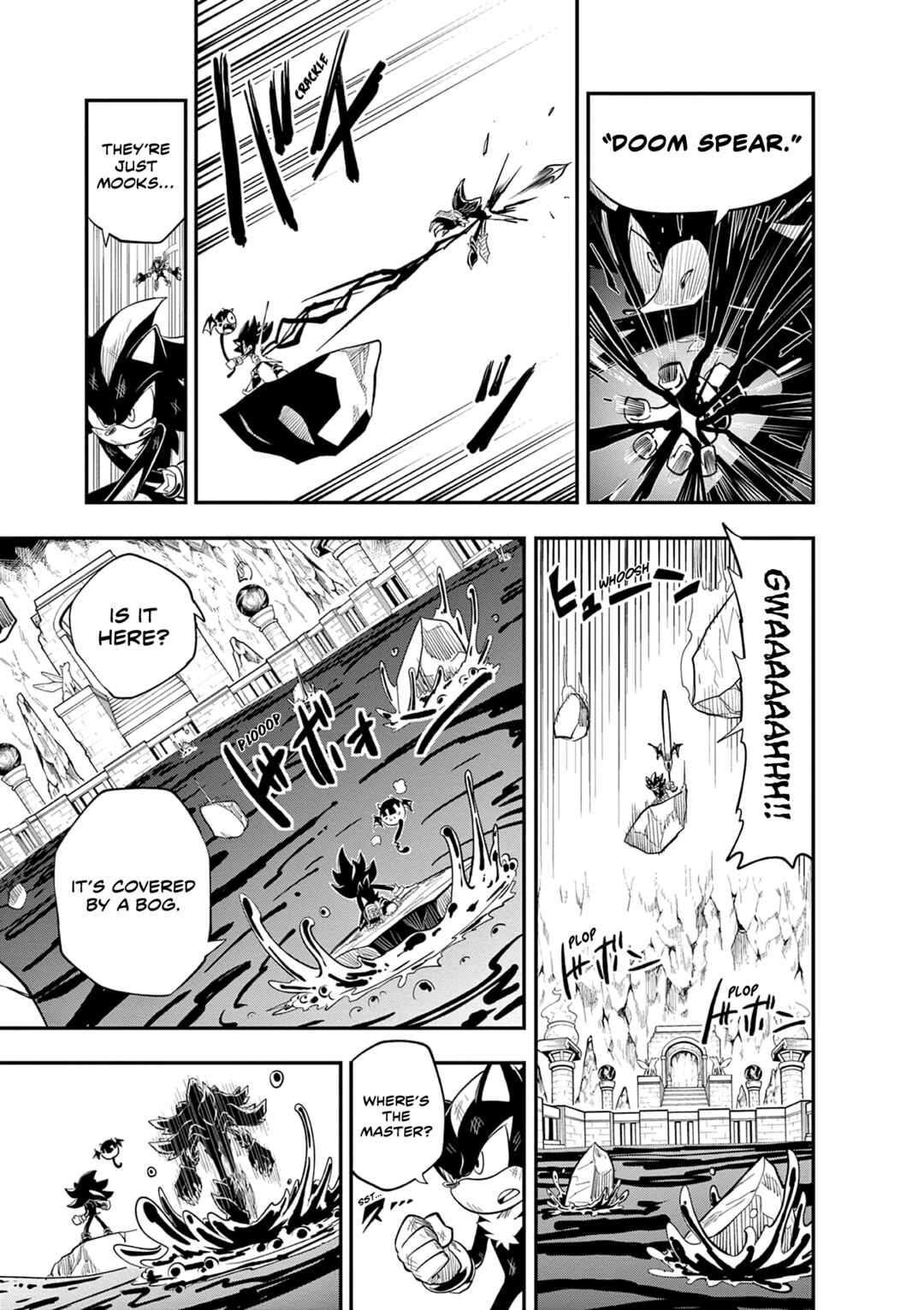 Page 11 Chapter 4 The Jet Black Hedgehog: Shadow the Hedgehog