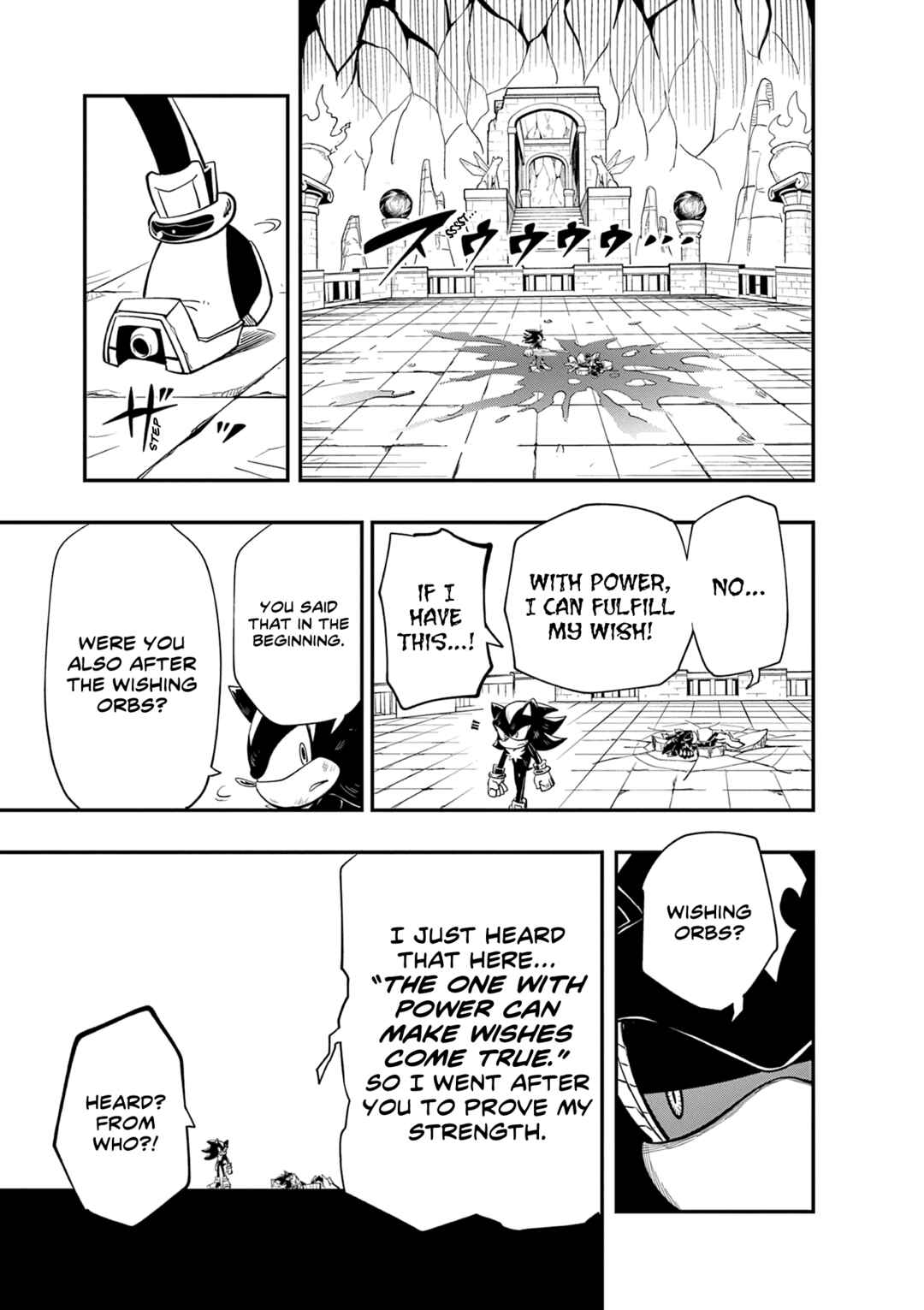 Page 25 Chapter 4 The Jet Black Hedgehog: Shadow the Hedgehog