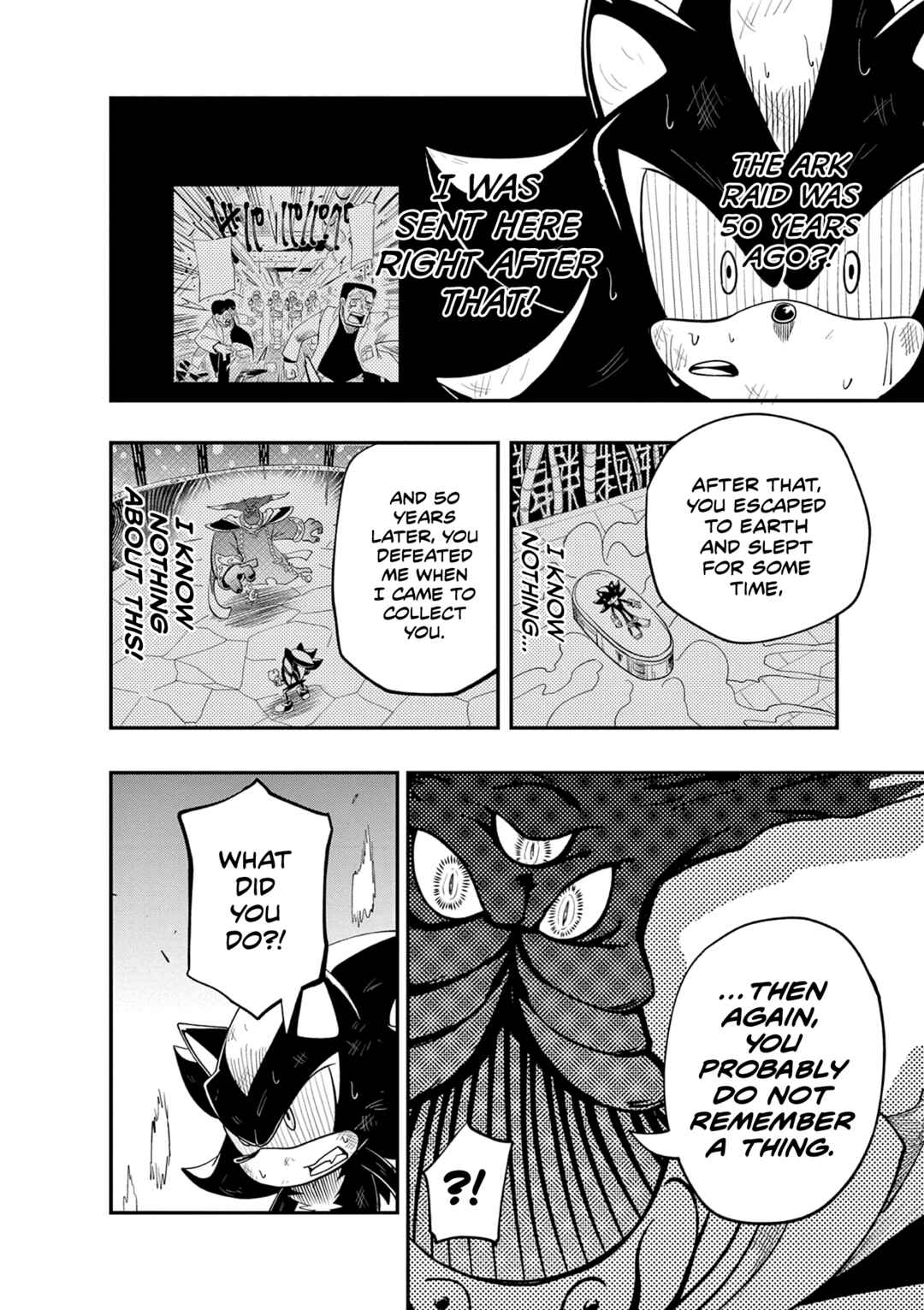 Page 7 Chapter 5 The Jet Black Hedgehog: Shadow the Hedgehog