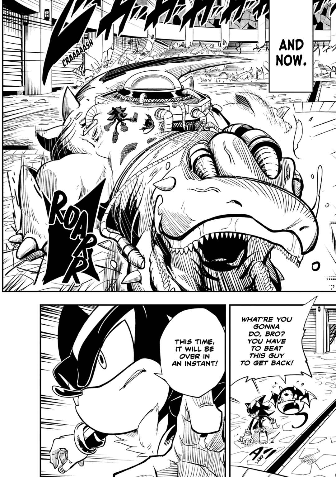 Page 11 Chapter 3 The Jet Black Hedgehog: Shadow the Hedgehog
