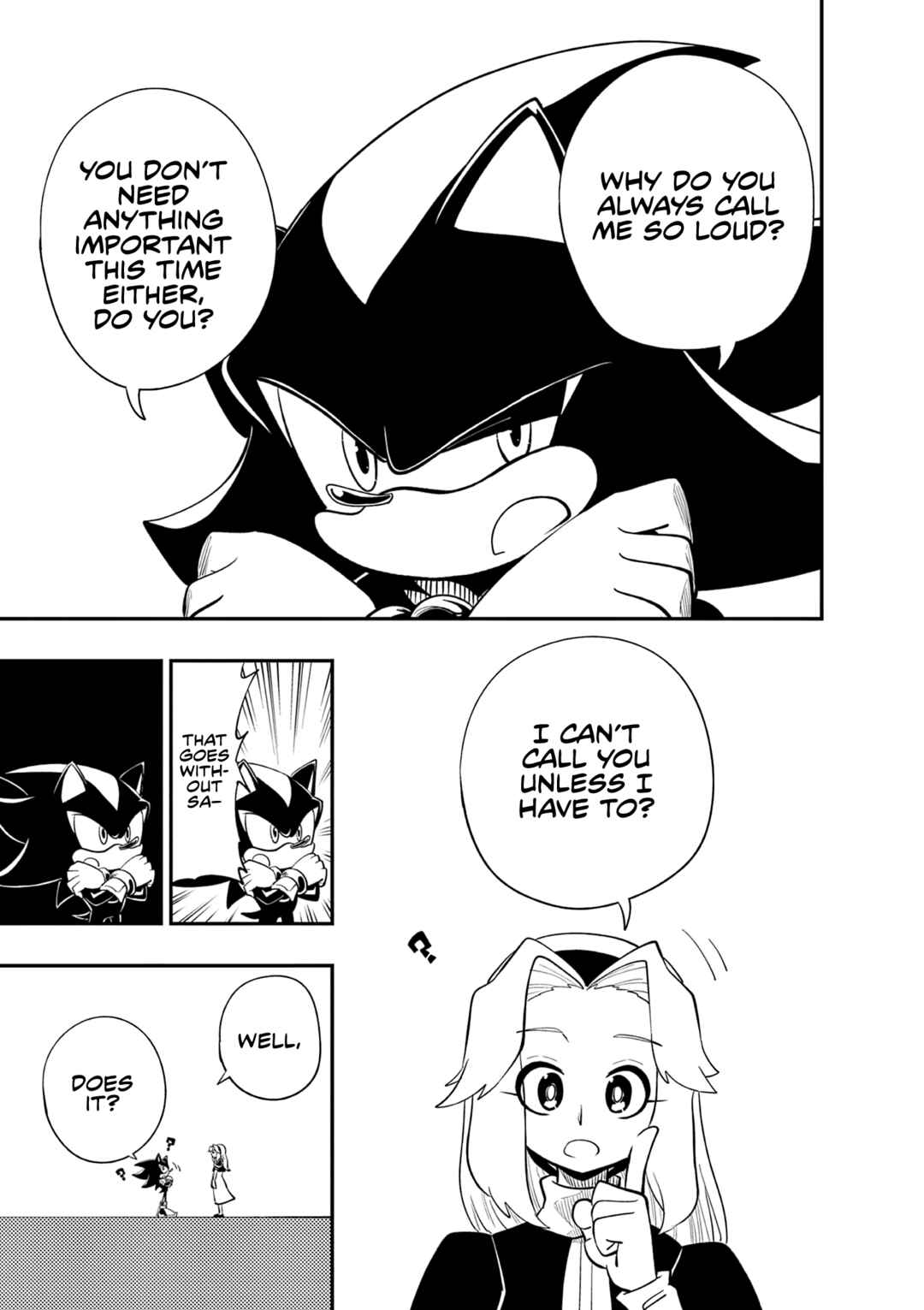 Page 30 Chapter 6 The Jet Black Hedgehog: Shadow the Hedgehog